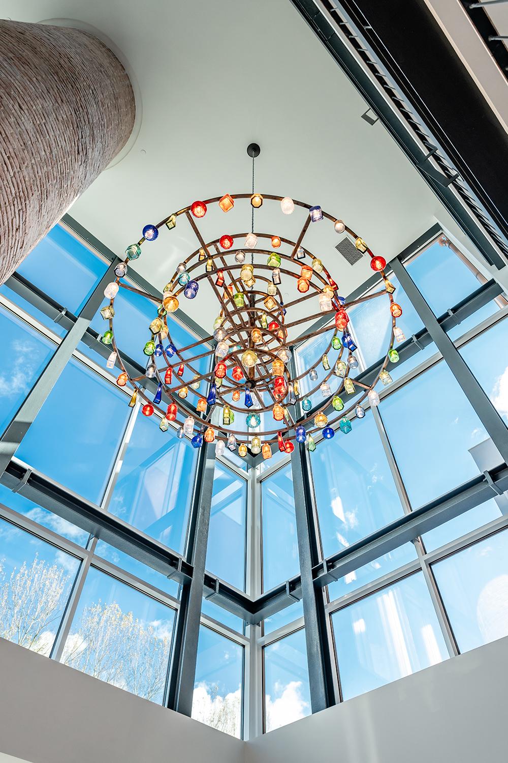 Valbom  Pestana Douro Riverside酒店 外观 照片 The glass ceiling of the lobby